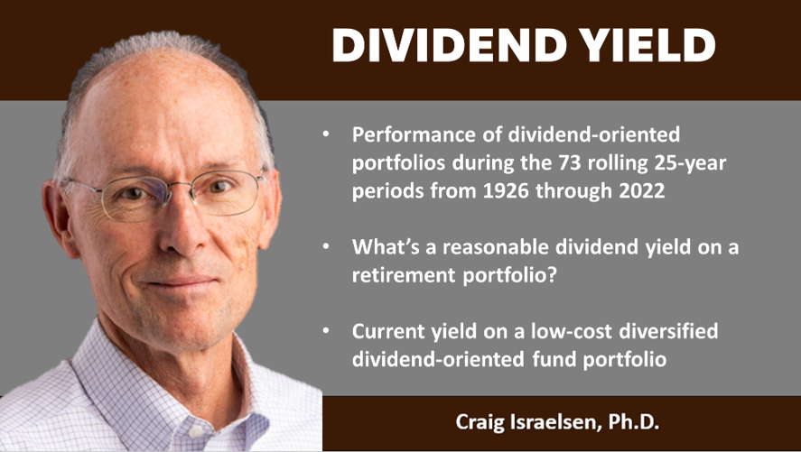 Dividend Yield And Low-Cost Retirement Income Portfolios