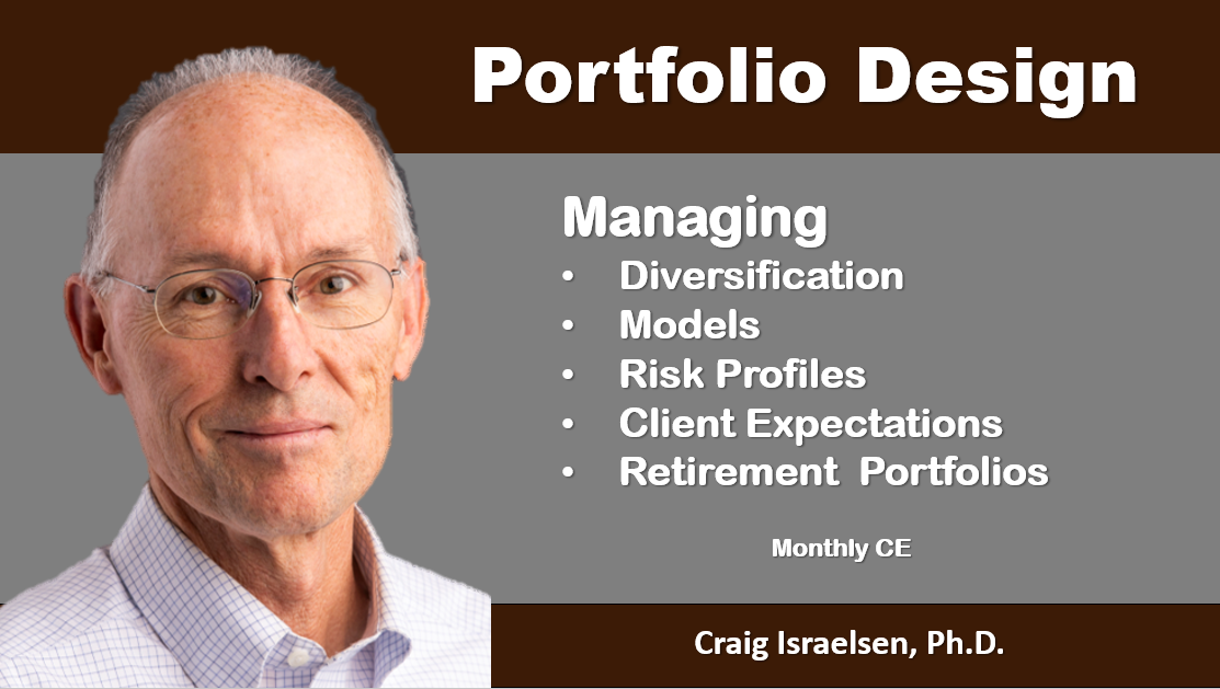 Craig Israelsen's Portfolio Management Course,  Dec. 2022